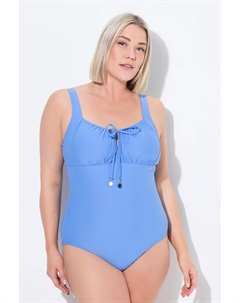 Женский купальник со сборками на косточках без мягких чашек, переработанный Ulla popken