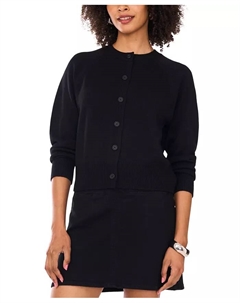 Женский уютный кардиган с регланными рукавами, черный Vince camuto