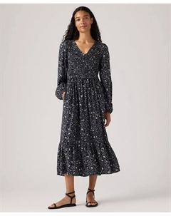 Женское платье миди Esme с длинными рукавами, синий Levi's®