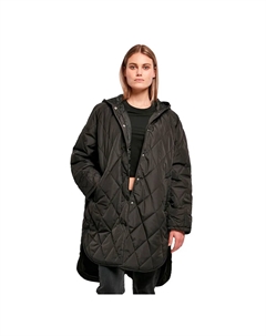 Пальто Oversized Diamond Quilted, черный Urban classics