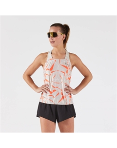 Легкая женская майка для бега - Run 900 Light Replika Obvious бежевого цвета Kiprun