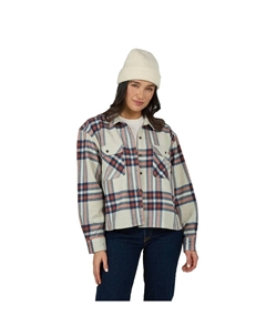 Блузка NMD flannel long sleeve shirt, бежевый Salty crew