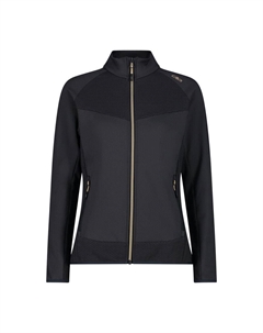 Женский флисовый пуловер - куртка W Mountain Zip - антрацит Cmp