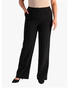 Прямые брюки из ткани понте, Black Chesca