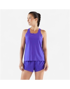 Женская лёгкая майка для бега - Run 900В Светло-фиолетовый Kiprun