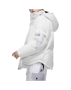 Пуховик женский стандартный белый Fila fusion