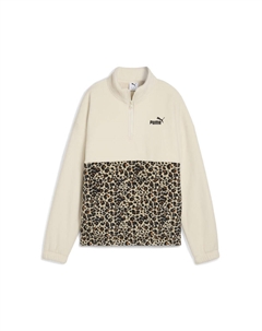 Свободная толстовка Essentials Crew с анималистичным принтом для женщин Puma