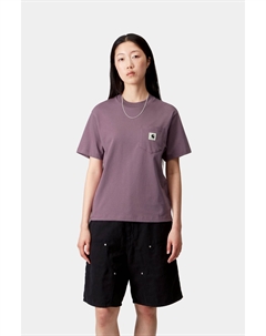 Женская футболка с карманом, фиолетовый Carhartt