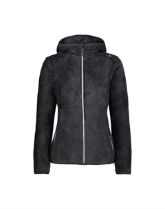 Женская флисовая куртка с фиксированным капюшоном 38P1546 Cmp