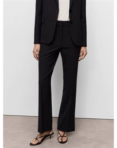 Брюки берген в полоску, Navy Mango