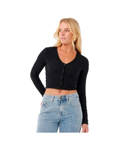 Футболка с длинным рукавом Sunset Luau Texture, черный Rip curl