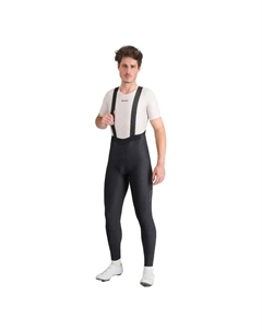 Тайтсы с нагрудником Supernova, черный Sportful