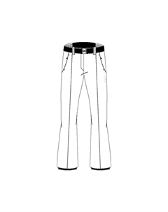 Женские лыжные брюки 3W05526 Cmp