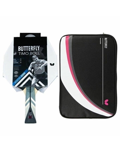 Ракетка для настольного тенниса 1x Timo Boll Vision 2000 + чехол Drive Case II Butterfly