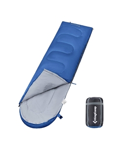 Детский спальный мешок-одеяло Oasis 250 для летнего кемпинга, 1,40 м, +12°C Kingcamp