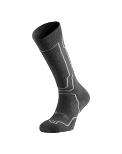 Носки Peak silk six long, серый Lurbel