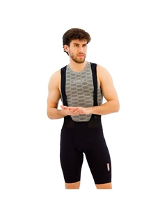 Шорты с нагрудником Dottore Clima, черный Q36.5