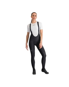 Тайтсы с нагрудником Pulse, черный Sportful