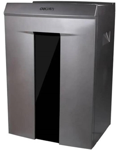 Уничтожитель бумаг Deli 9906 DIN P-5 (5 ур-нь секр.), 2х12мм, 16 лист. одновременно, 30л