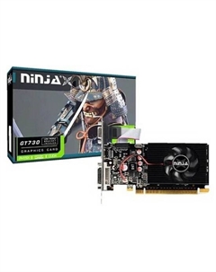 Видеокарта PCI-E GeForce GT 730 Ninja (NF73NP013F) 1GB GDDR3 128bit 700/1600MHz 40nm HDMI/VGA/DVI RTL Sinotex