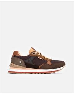 Мужские кроссовки с резиновой подошвой, коричневый Refresh