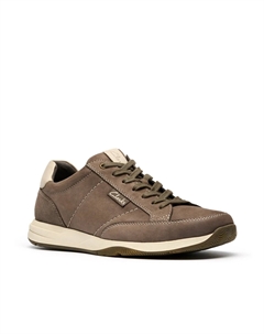 Кроссовки Townview Sneaker, Grey Nubuck Leather Clarks