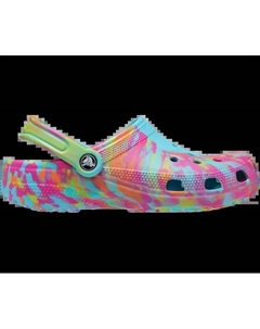 Классические мраморные сабо мужские, цвет Neptune / Multi Crocs