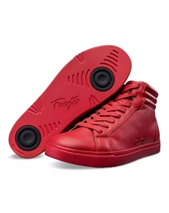 Женские красные кроссовки High-top Fuego