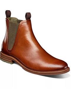 Мужские ботинки Isaacson Chelsea Slip-On, коричневый Stacy adams