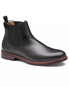 Мужские ботинки челси Durham с круглым носком, черный Johnston & murphy