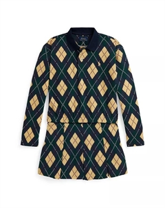 Детский сет для девочек 7-16 лет: топ и шорты-юбка из сетчатого трикотажа, мультиколор Polo ralph lauren