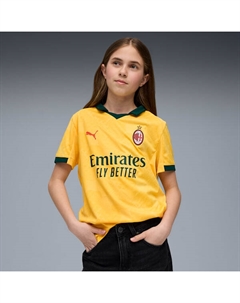 Футболка для больших детей Ac Milan 25/26 Third Replica, желтый Puma