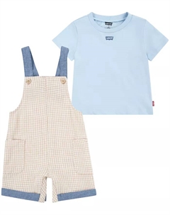 Комплект из шортиков в клетку и футболки для мальчиков Baby Boys Levi's®