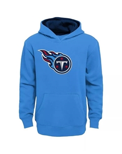 Толстовка с капюшоном Big Boys Light Blue Tennessee Titans Prime Outerstuff