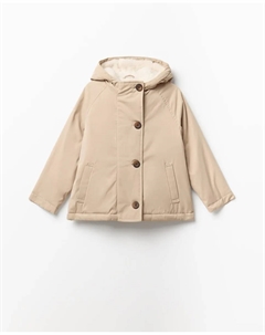 Плащ с подкладкой с капюшоном, песочный Сфера