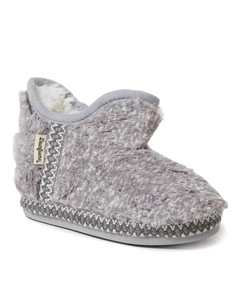 Детские тапочки-угги Charlotte Fuzzy, серый Dearfoams