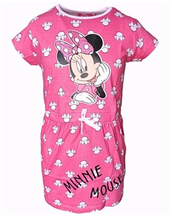 Платье Sommer mit Glitzer, розовый Disney minnie mouse