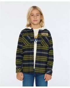 Куртка-рубашка с капюшоном Yarndye для больших мальчиков Scotch&soda