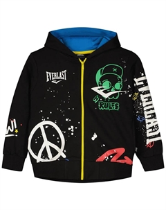 Толстовка Lfs fw color st full zip, черный Everlast