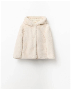 Шуба, светло-бежевый Сфера