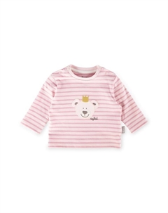 Рубашка с длинным рукавом Classic Baby, цвет pink gestreift Sigikid