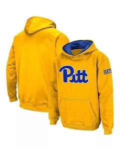 Пуловер с большим логотипом Big Boys Pitt Panthers, синий Colosseum