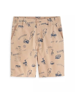 Шорты Big Boys Printed Half Panama Scotch&soda