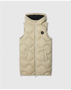 Длинный жилет для девочки Эверли, кремовый Pepe jeans