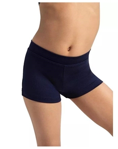 Шорты базового кроя с низкой посадкой для девочек Team Basic, синий Capezio