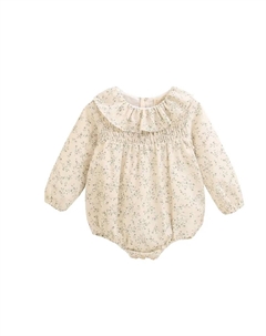 Детский песочник с цветочным принтом, бежевый Dadati