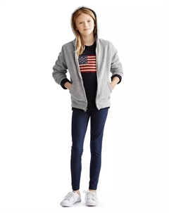 Большие, маленькие и для малышек худи из френч терри, синий Polo ralph lauren