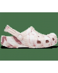 Классические мраморные сабо для малышей, цвет Quartz / Multi Crocs