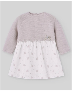 Детское платье коллекции «Ежи» PAZ Rodríguez, сиреневый Paz rodriguez