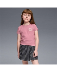 Детская футболка для больших детей Class Pack, розовый Puma